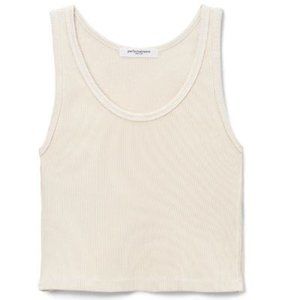 Perfectwhitetee Tank White/Beige M